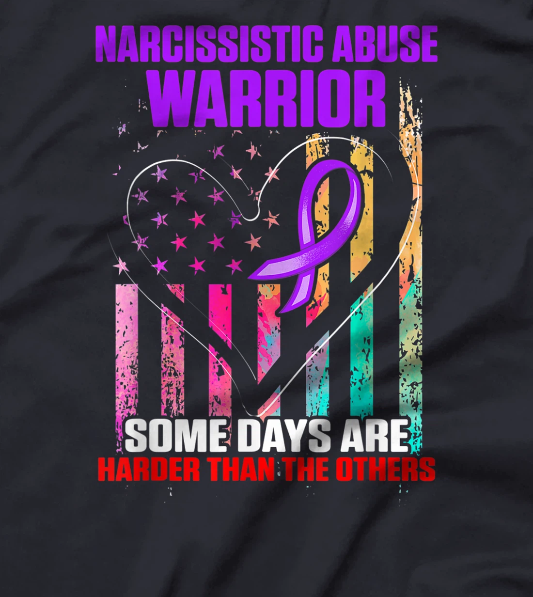 World Narcissistic Abuse Awareness Life Research Survivor T-Shirt