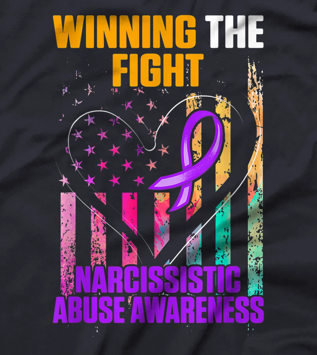 World Narcissistic Abuse Awareness Appreciation Survivor T-Shirt