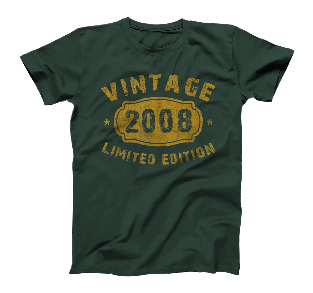 13 years old 13th Birthday Anniversary Limited Edition 2008 T-Shirt
