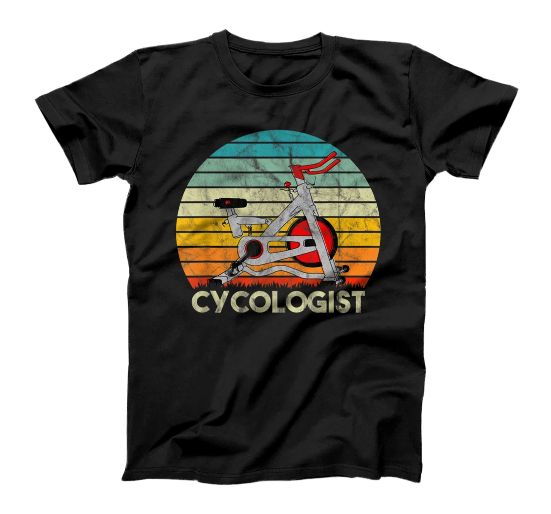 Cycologist Tshirt Indoor Cycling Bike Stationary Exercise T-Shirt