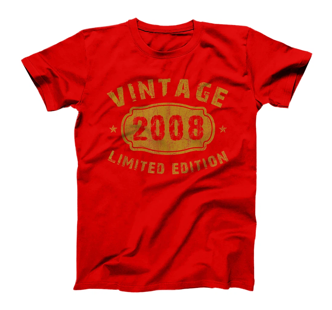 13 years old 13th Birthday Anniversary Limited Edition 2008 T-Shirt