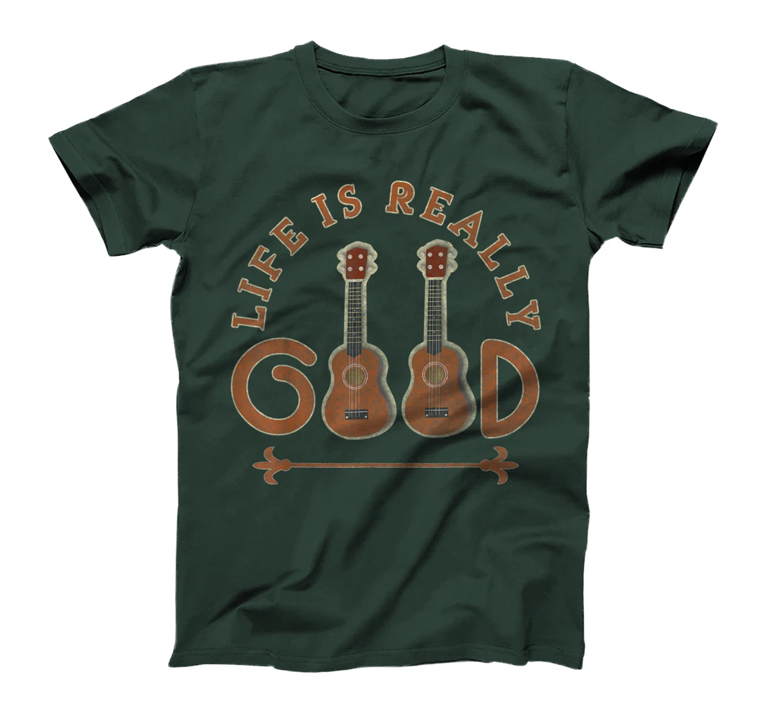 vintage Life Is Really Good Guitar T-Shirt