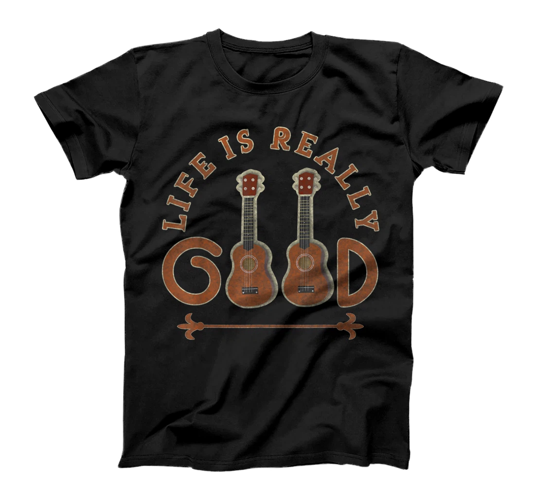 vintage Life Is Really Good Guitar T-Shirt