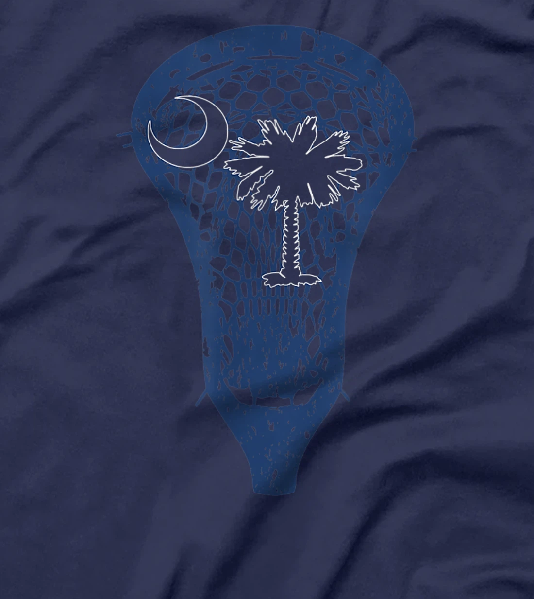 South Carolina Lacrosse Stick S.C. LAX Team Dad Coach Gift T-Shirt