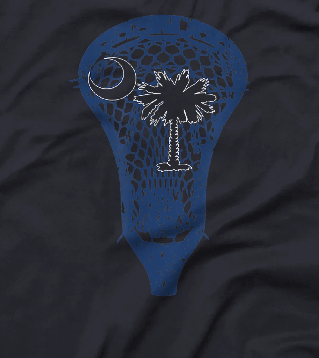 South Carolina Lacrosse Stick S.C. LAX Team Dad Coach Gift T-Shirt