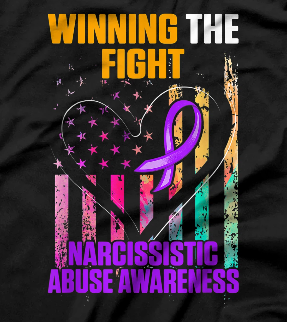 World Narcissistic Abuse Awareness Appreciation Survivor T-Shirt