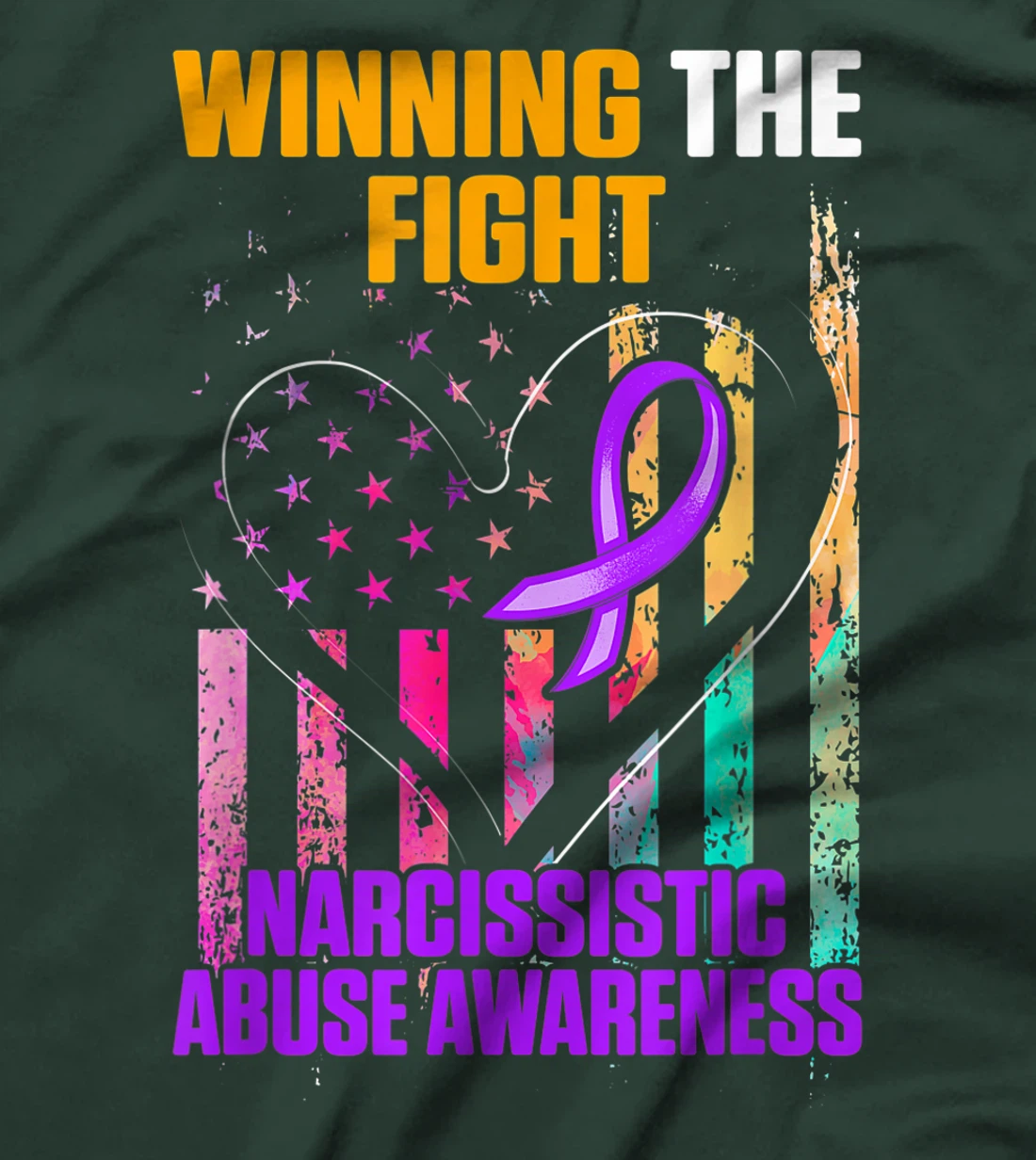 World Narcissistic Abuse Awareness Appreciation Survivor T-Shirt