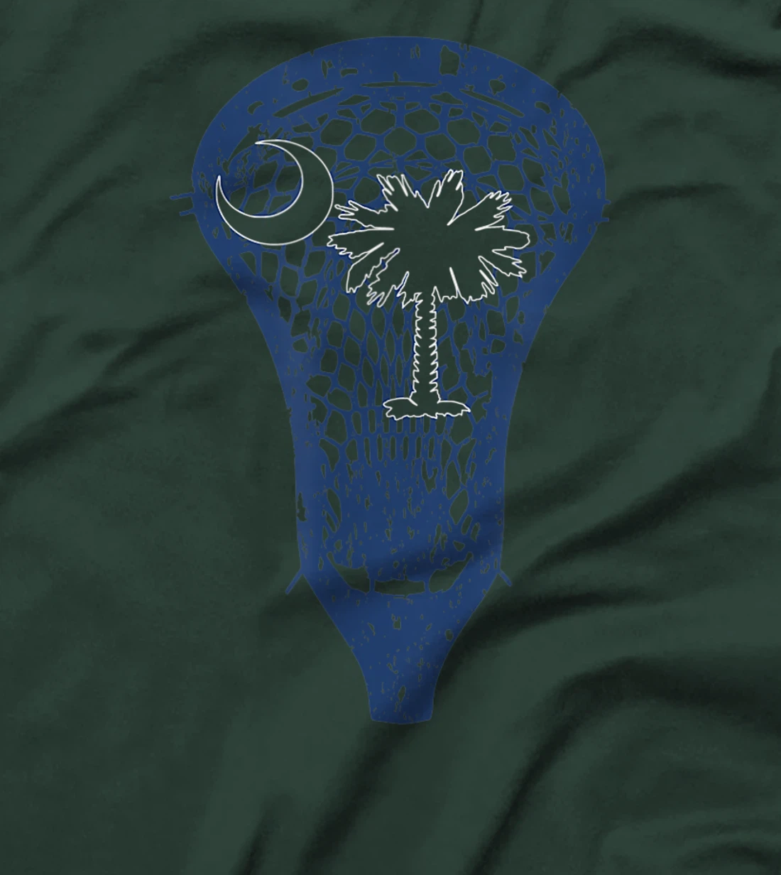 South Carolina Lacrosse Stick S.C. LAX Team Dad Coach Gift T-Shirt