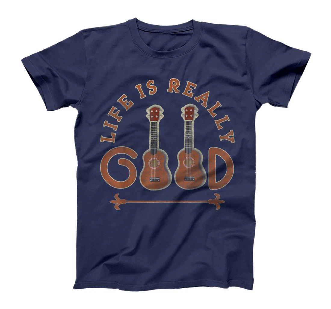 vintage Life Is Really Good Guitar T-Shirt
