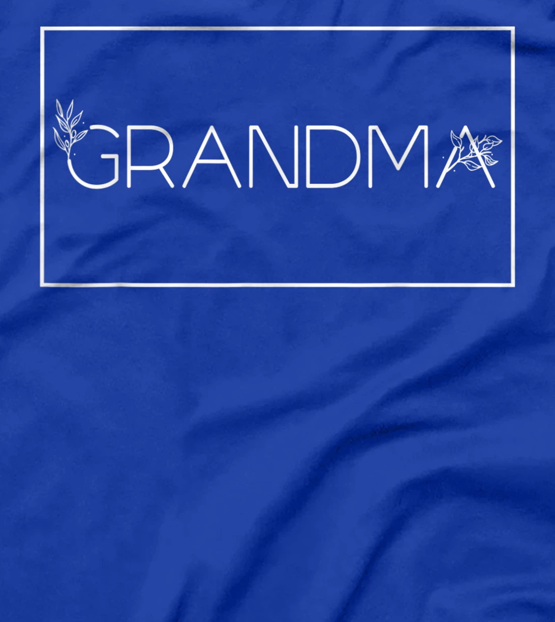 Cute Grandma Shirt Floral Mother Day 2021 Square Grandma T-Shirt