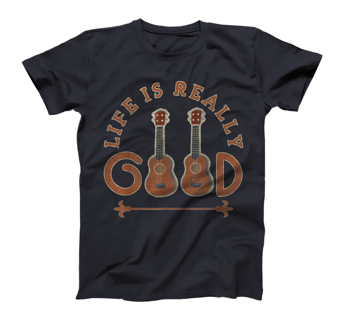 vintage Life Is Really Good Guitar T-Shirt
