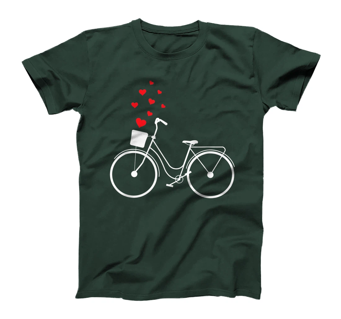 Bicycle Bike Clothes Gift for Men Women Bikers Valentine Day T-Shirt