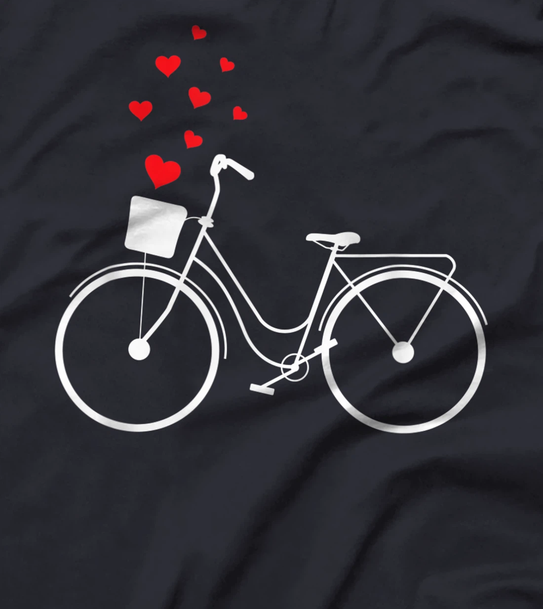 Bicycle Bike Clothes Gift for Men Women Bikers Valentine Day T-Shirt