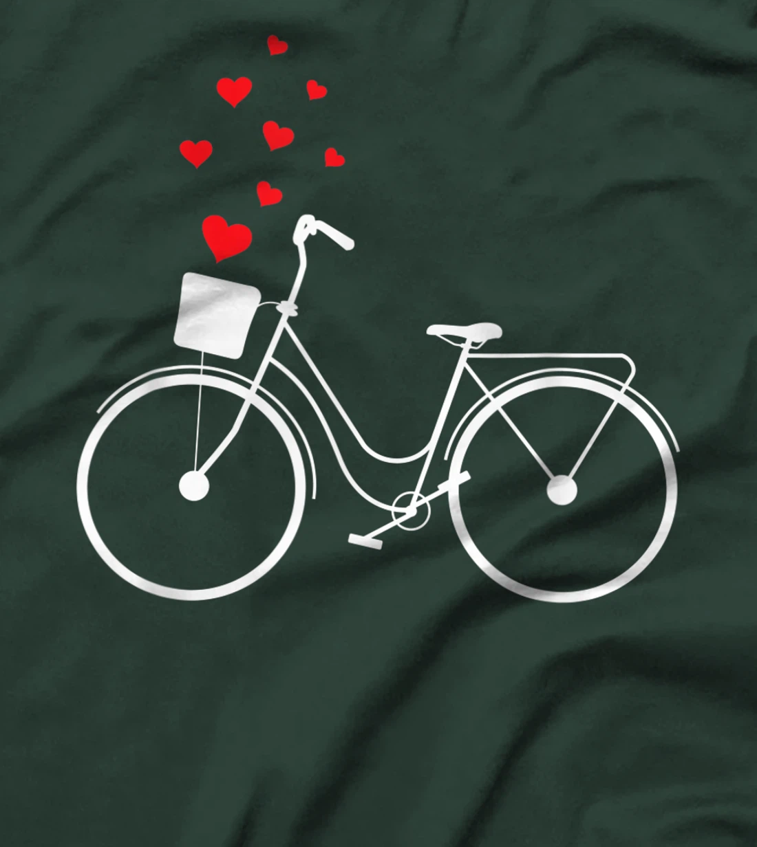 Bicycle Bike Clothes Gift for Men Women Bikers Valentine Day T-Shirt