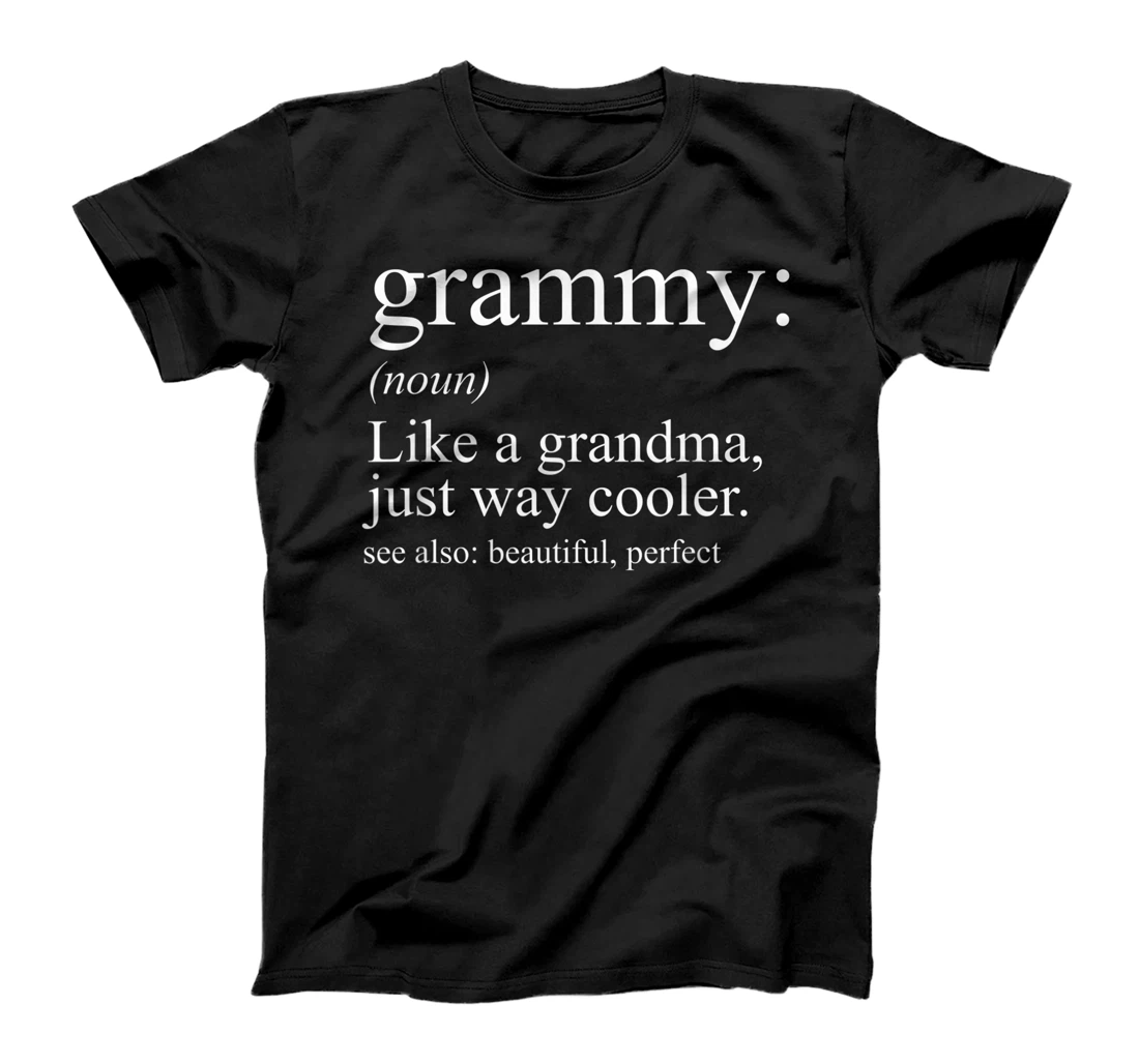 Funny Grammy Like Grandma Way Cooler Cute Grandmother T-Shirt