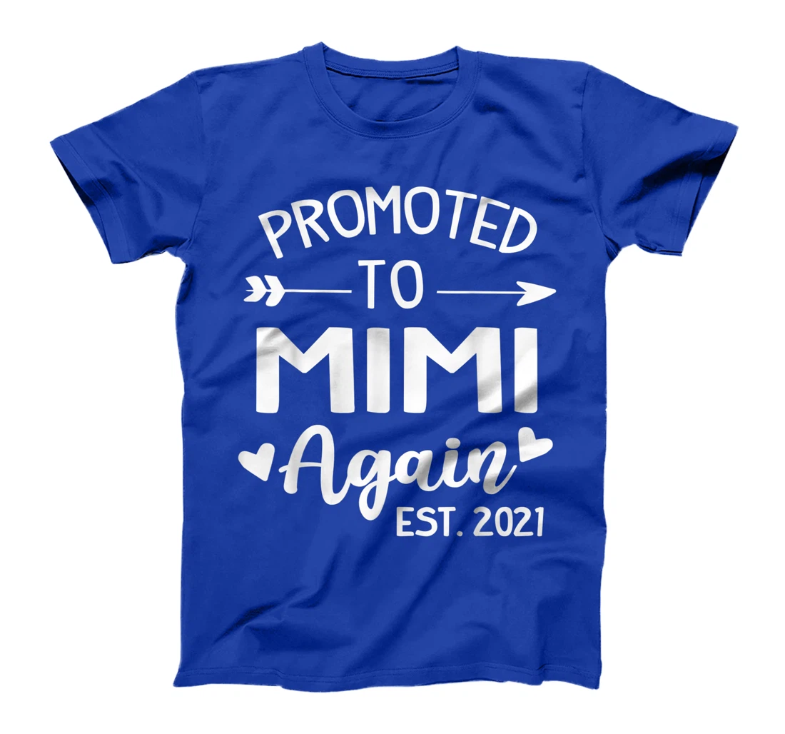 Promoted To Mimi Again Est 2021 Grandma T-Shirt