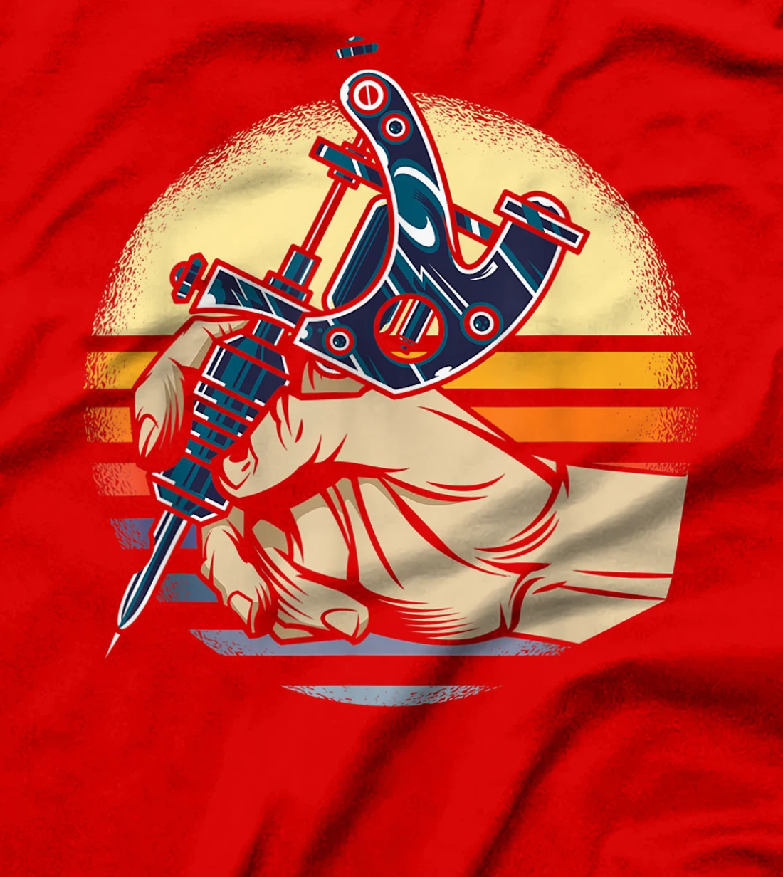 Vintage Retro Tattoo Artist Classic Style Tattoo Lover Gift T-Shirt