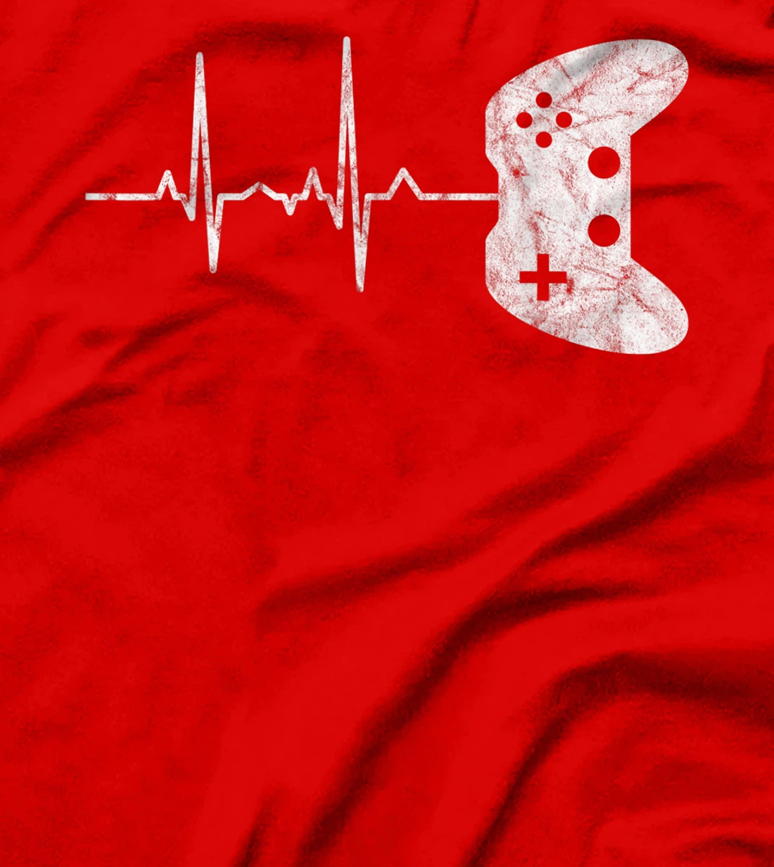 Gaming Heartbeat Video Gamer T-Shirt Mens & Kids Gift Shirt T-Shirt