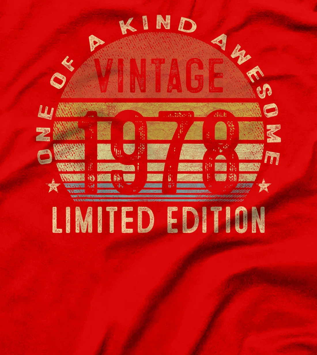 42 Year Old Gifts Vintage 1978 Limited Edition 42nd Birthday T-Shirt