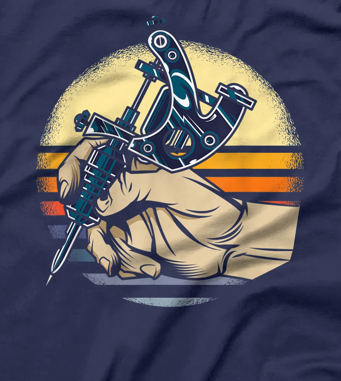 Vintage Retro Tattoo Artist Classic Style Tattoo Lover Gift T-Shirt