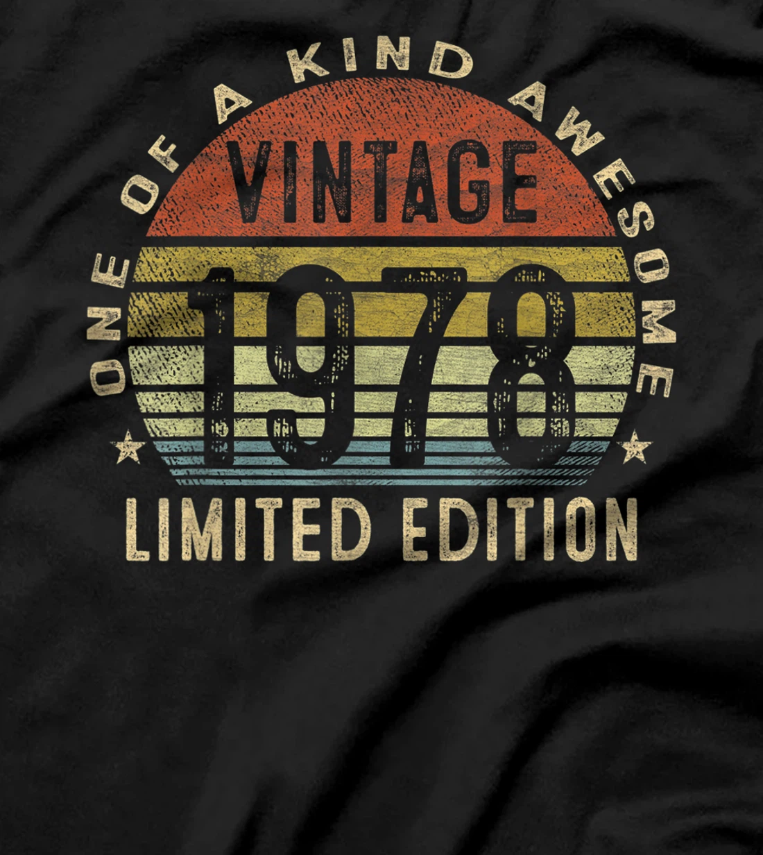 42 Year Old Gifts Vintage 1978 Limited Edition 42nd Birthday T-Shirt