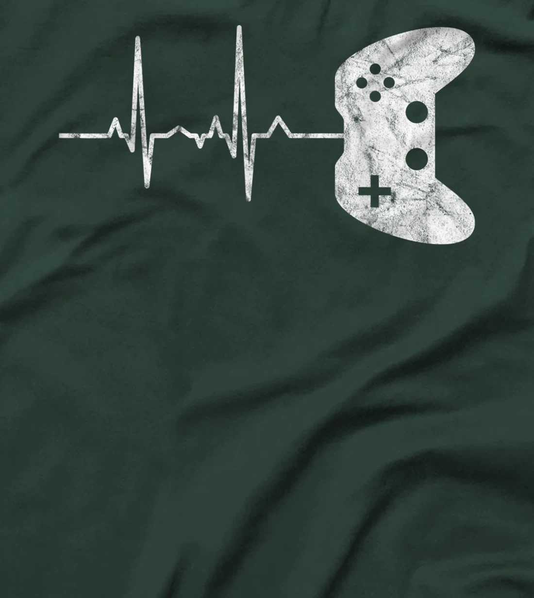 Gaming Heartbeat Video Gamer T-Shirt Mens & Kids Gift Shirt T-Shirt