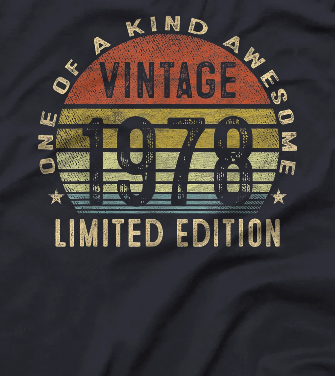 42 Year Old Gifts Vintage 1978 Limited Edition 42nd Birthday T-Shirt