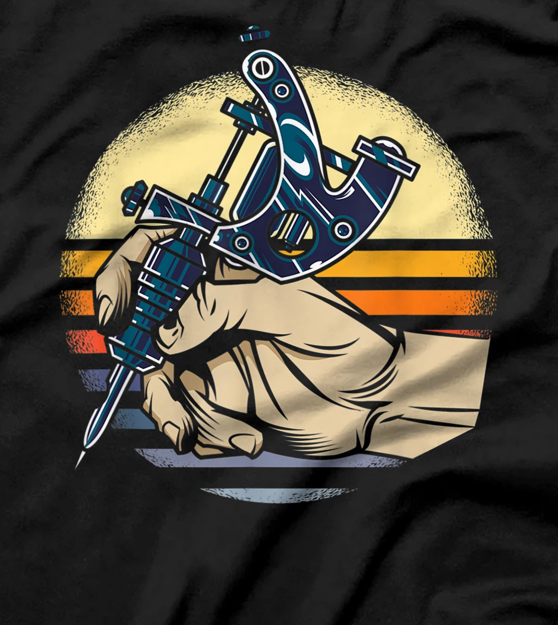 Vintage Retro Tattoo Artist Classic Style Tattoo Lover Gift T-Shirt