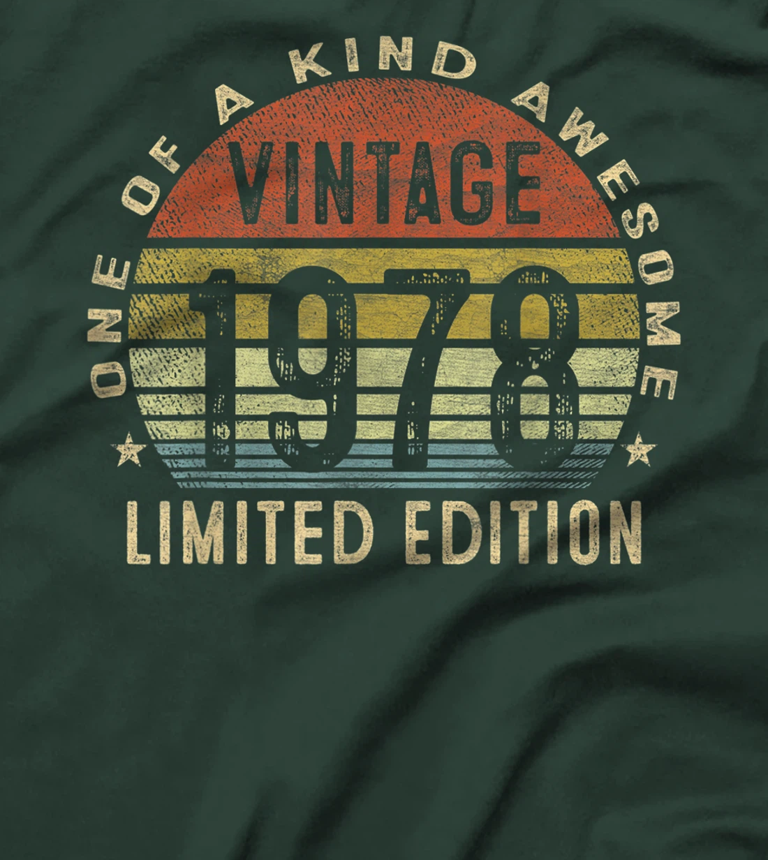42 Year Old Gifts Vintage 1978 Limited Edition 42nd Birthday T-Shirt