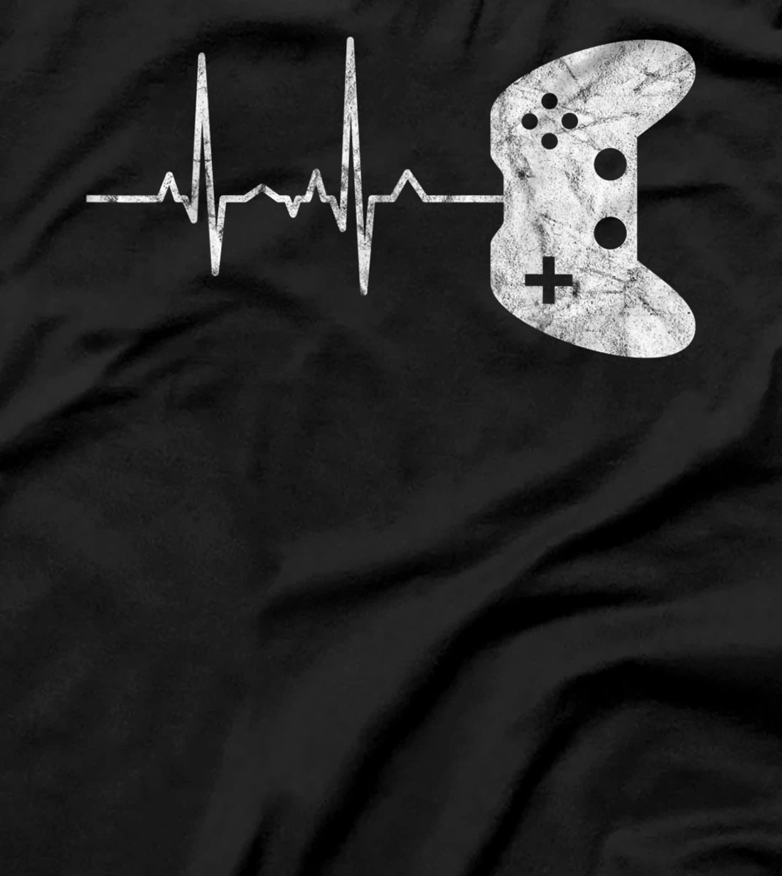 Gaming Heartbeat Video Gamer T-Shirt Mens & Kids Gift Shirt T-Shirt