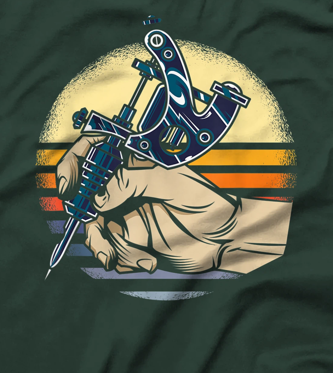 Vintage Retro Tattoo Artist Classic Style Tattoo Lover Gift T-Shirt