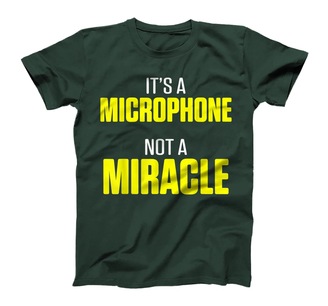 Church Sound Guy Miracle Audio Tech Engineer T-Shirt