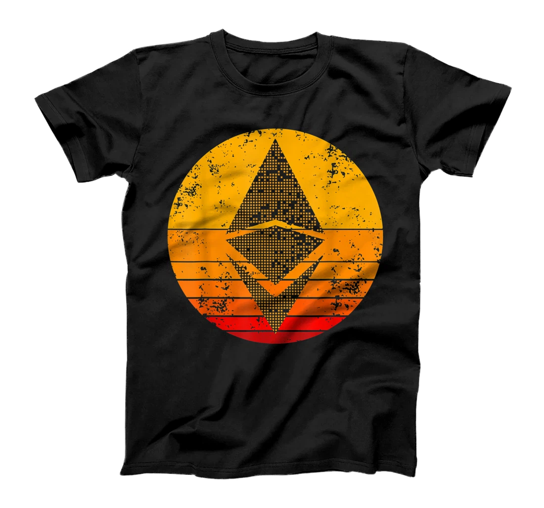 Ethereum Coin ETH Cryptocurrency Money Blockchain Gift T-Shirt