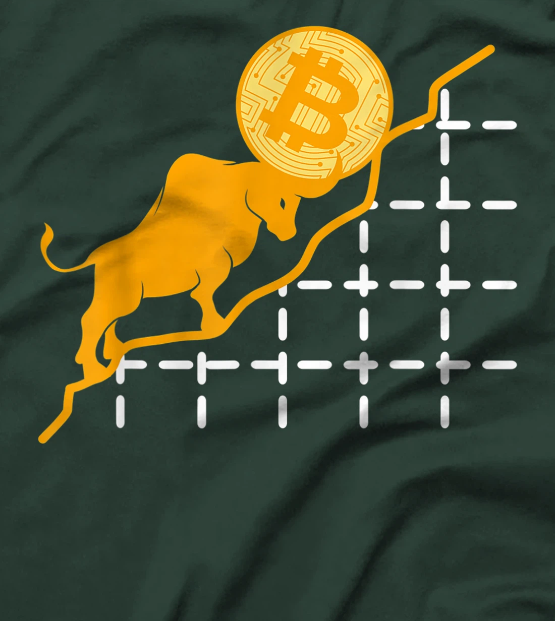 Bulls Bitcoin BTC Cryptocurrency Coin Money Blockchain Gift T-Shirt