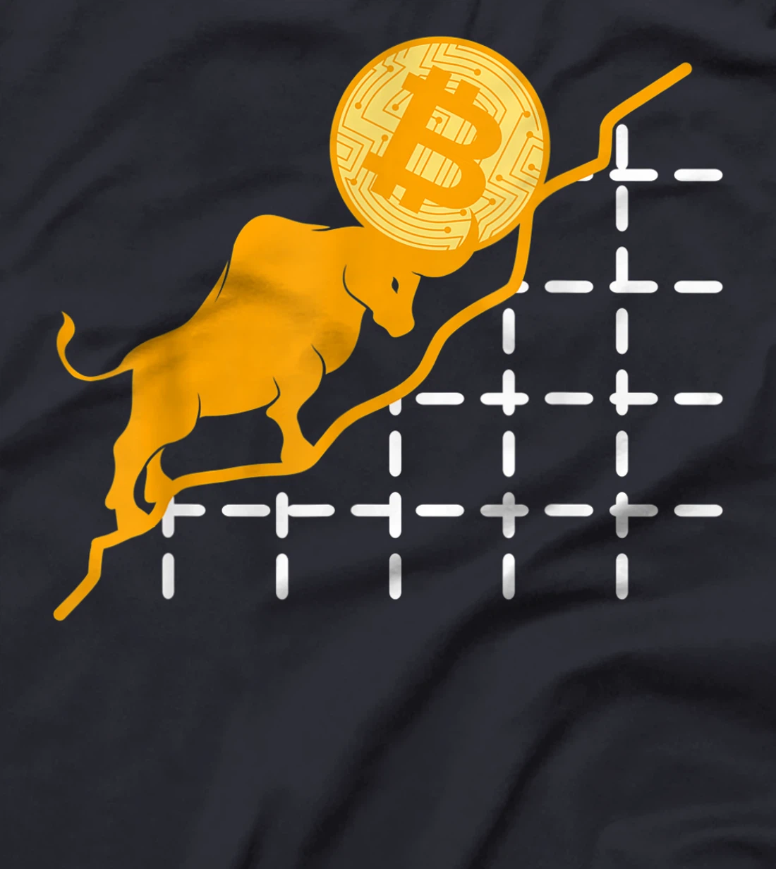 Bulls Bitcoin BTC Cryptocurrency Coin Money Blockchain Gift T-Shirt