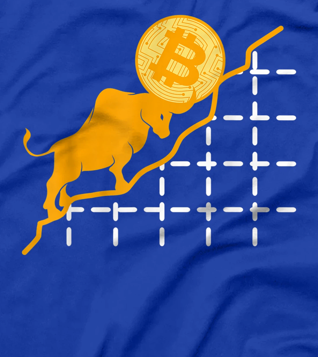 Bulls Bitcoin BTC Cryptocurrency Coin Money Blockchain Gift T-Shirt