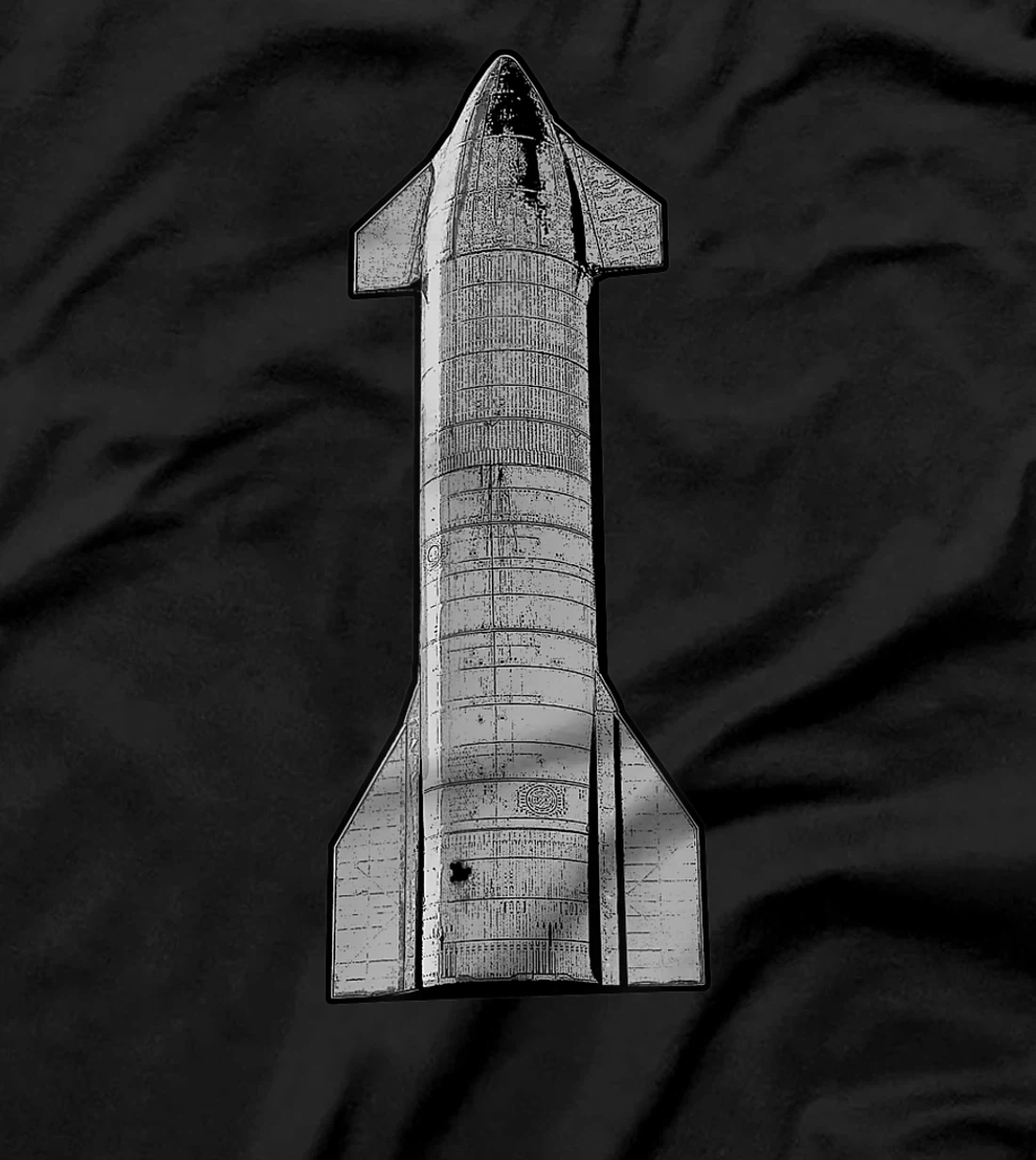 NASA Starship Rocket T-Shirt