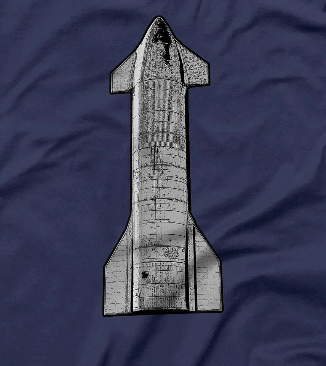 NASA Starship Rocket T-Shirt