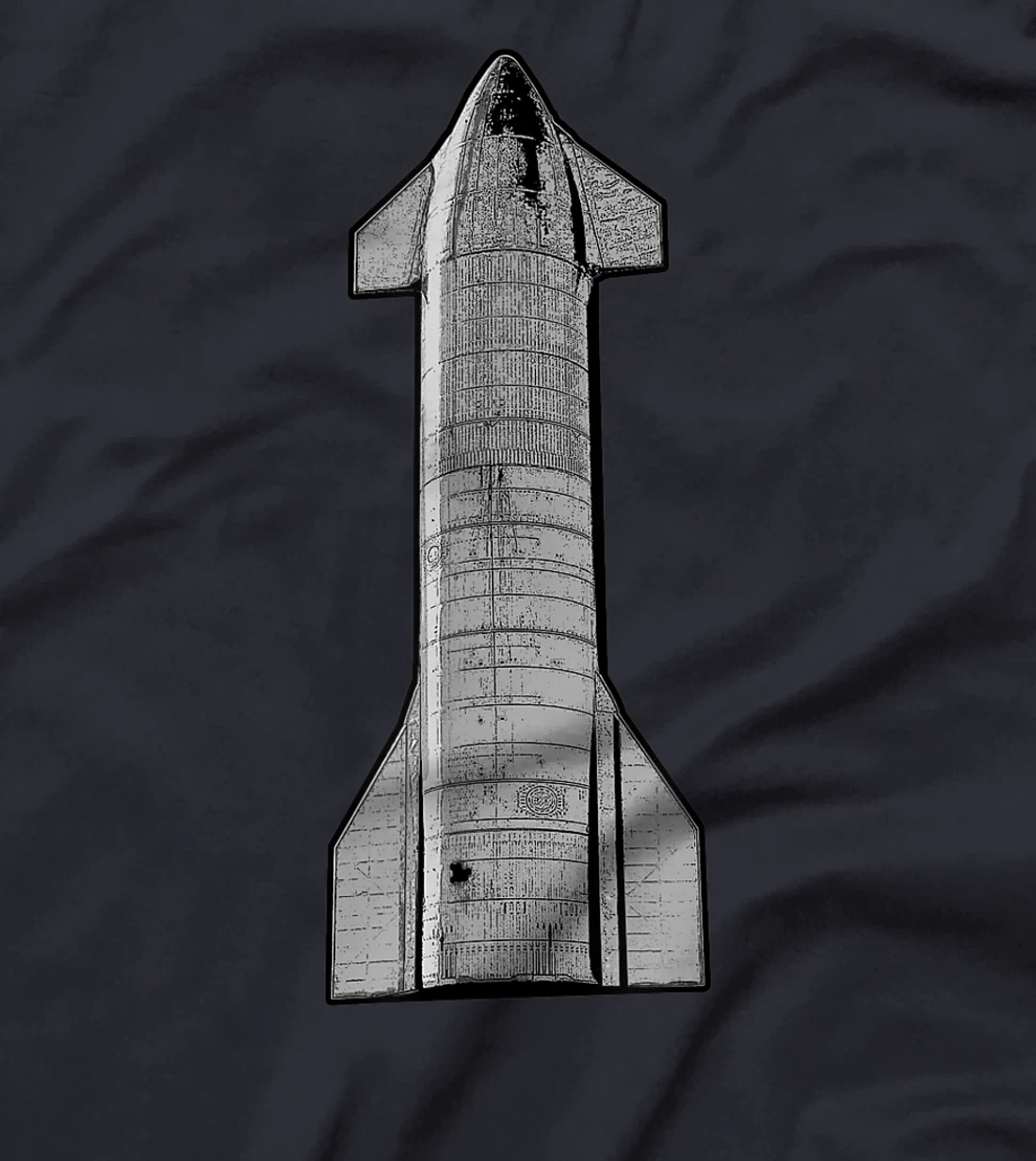 NASA Starship Rocket T-Shirt