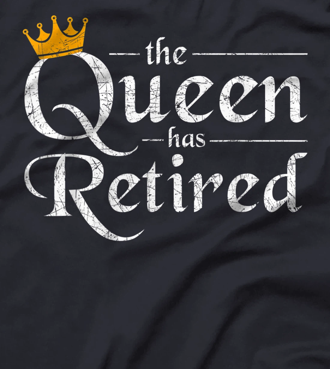 Retired Women Gift Pension Queen Grandma Funny Retirement T-Shirt