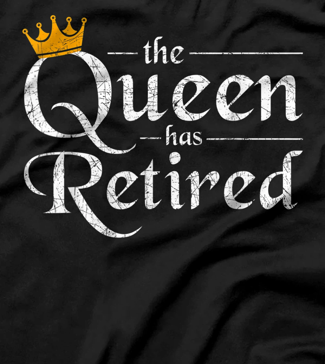 Retired Women Gift Pension Queen Grandma Funny Retirement T-Shirt