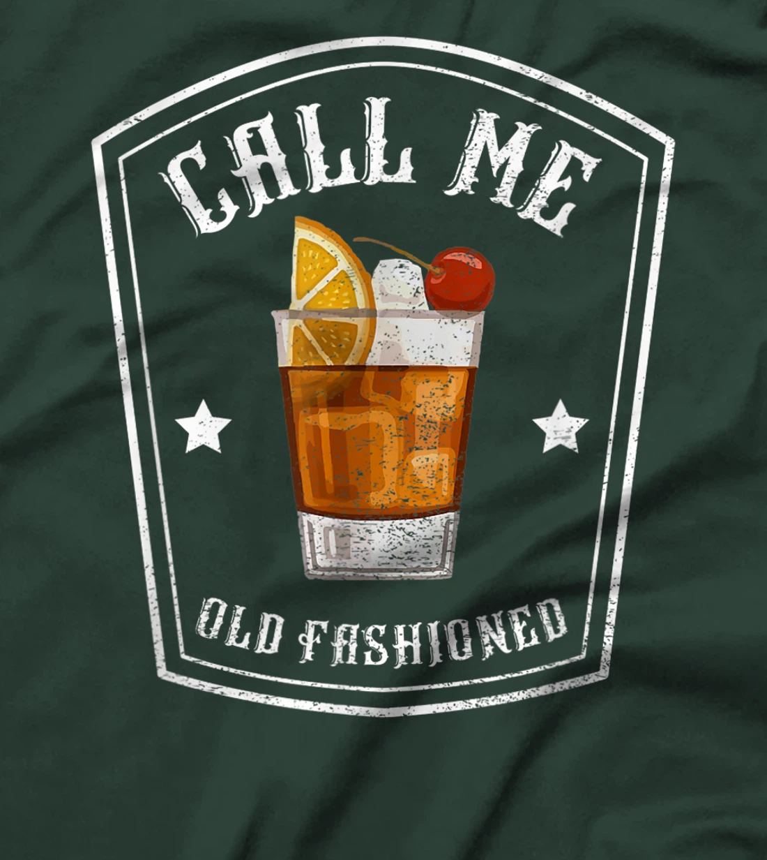Call Me Old Fashioned Bourbon Whiskey Funny T-Shirt T-Shirt