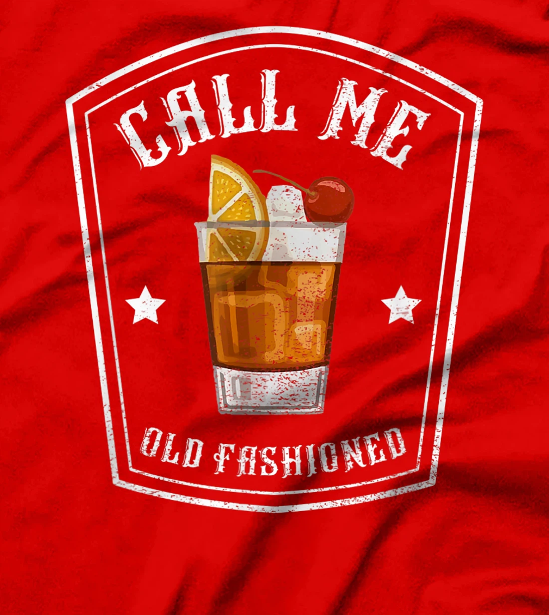 Call Me Old Fashioned Bourbon Whiskey Funny T-Shirt T-Shirt