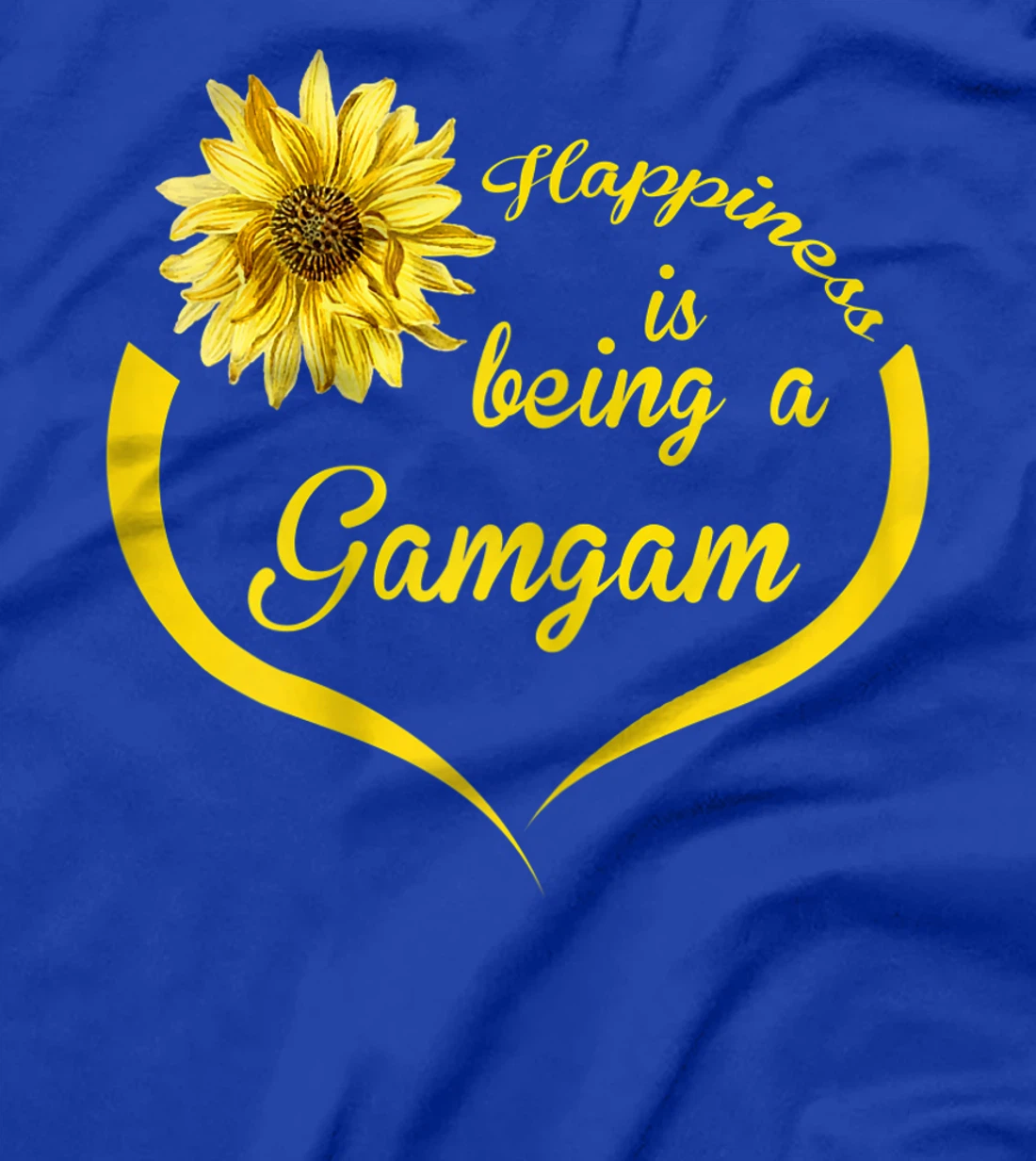 Womens Gamgam Gift: Happiness Is Being A Gamgam T-Shirt