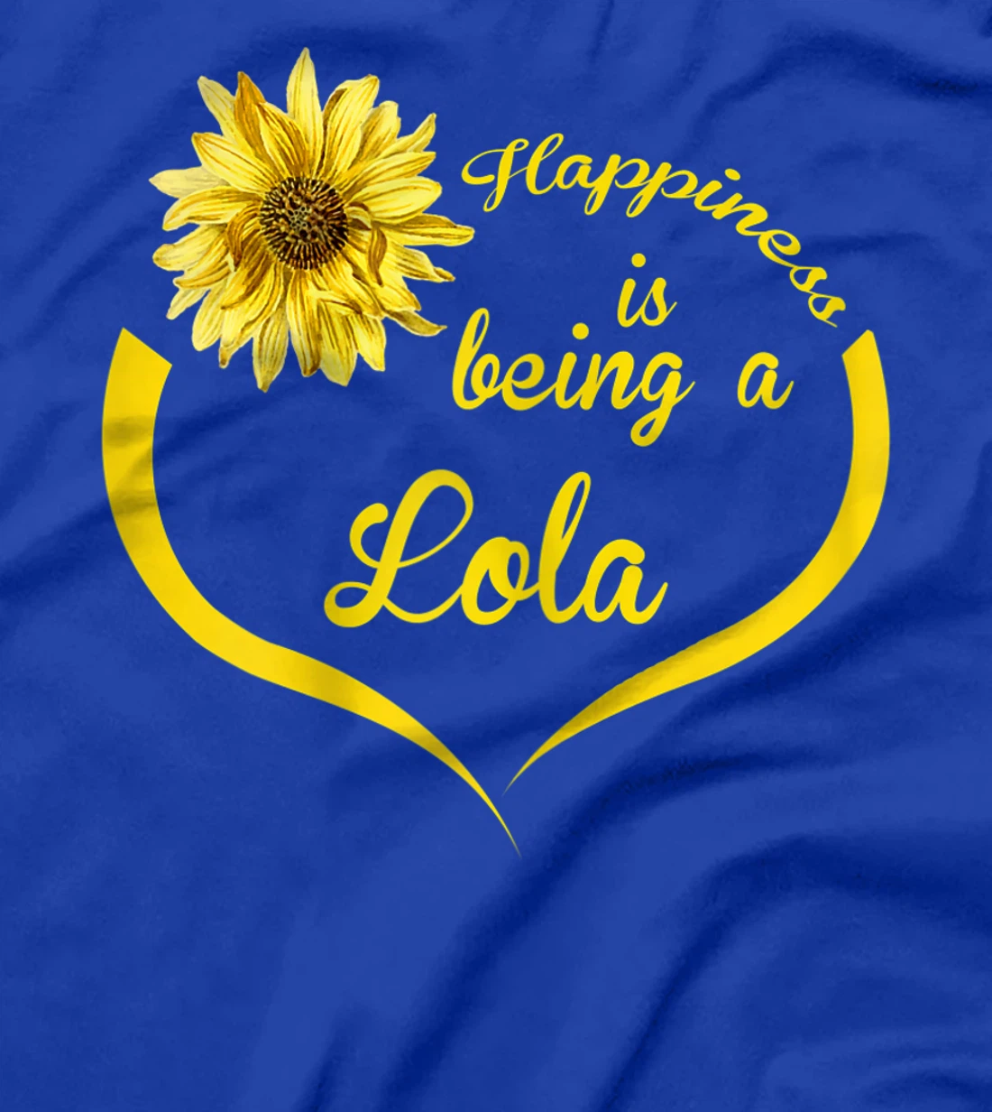 Womens Lola Gift: Happiness Is Being A Lola T-Shirt
