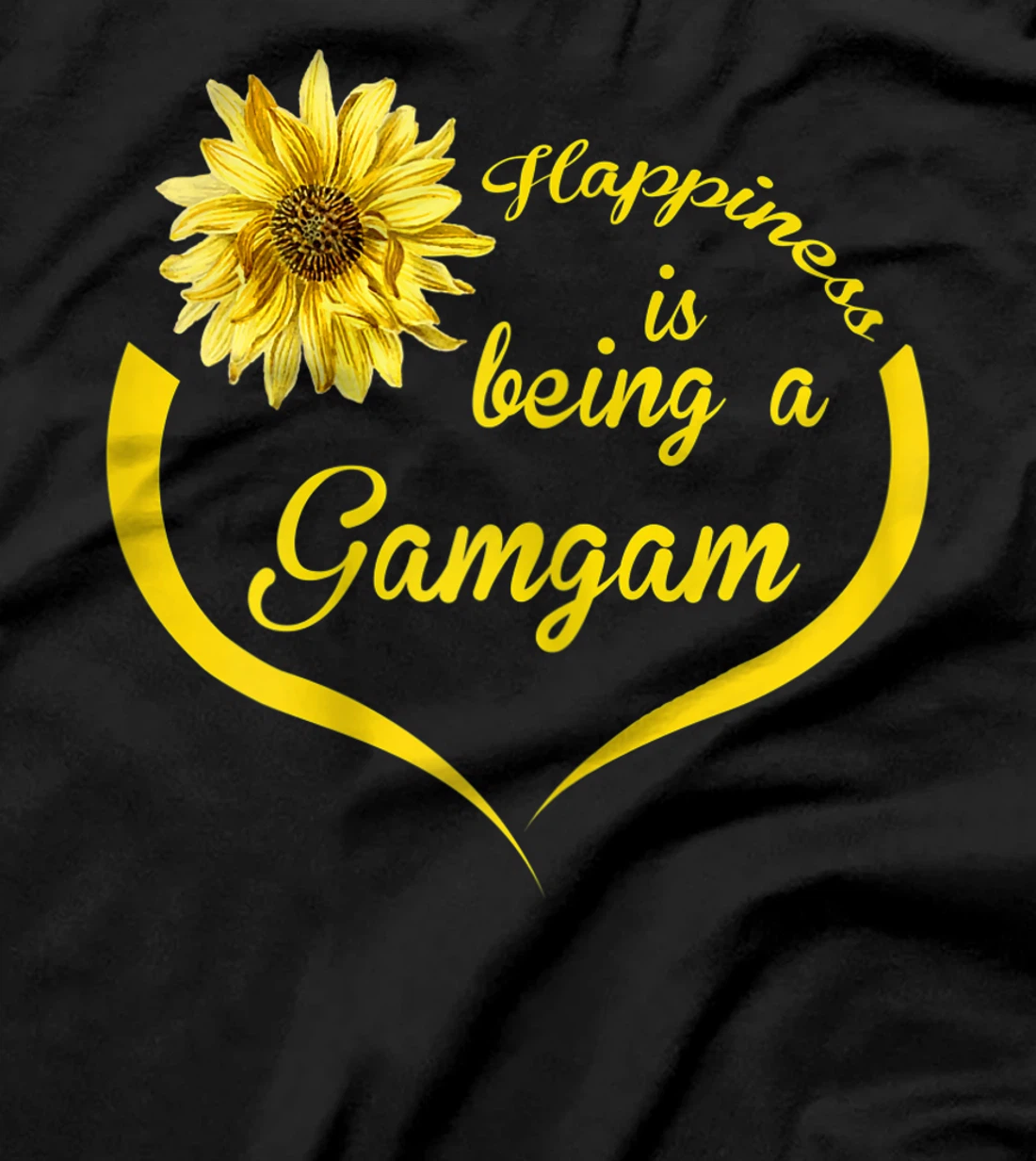 Womens Gamgam Gift: Happiness Is Being A Gamgam T-Shirt