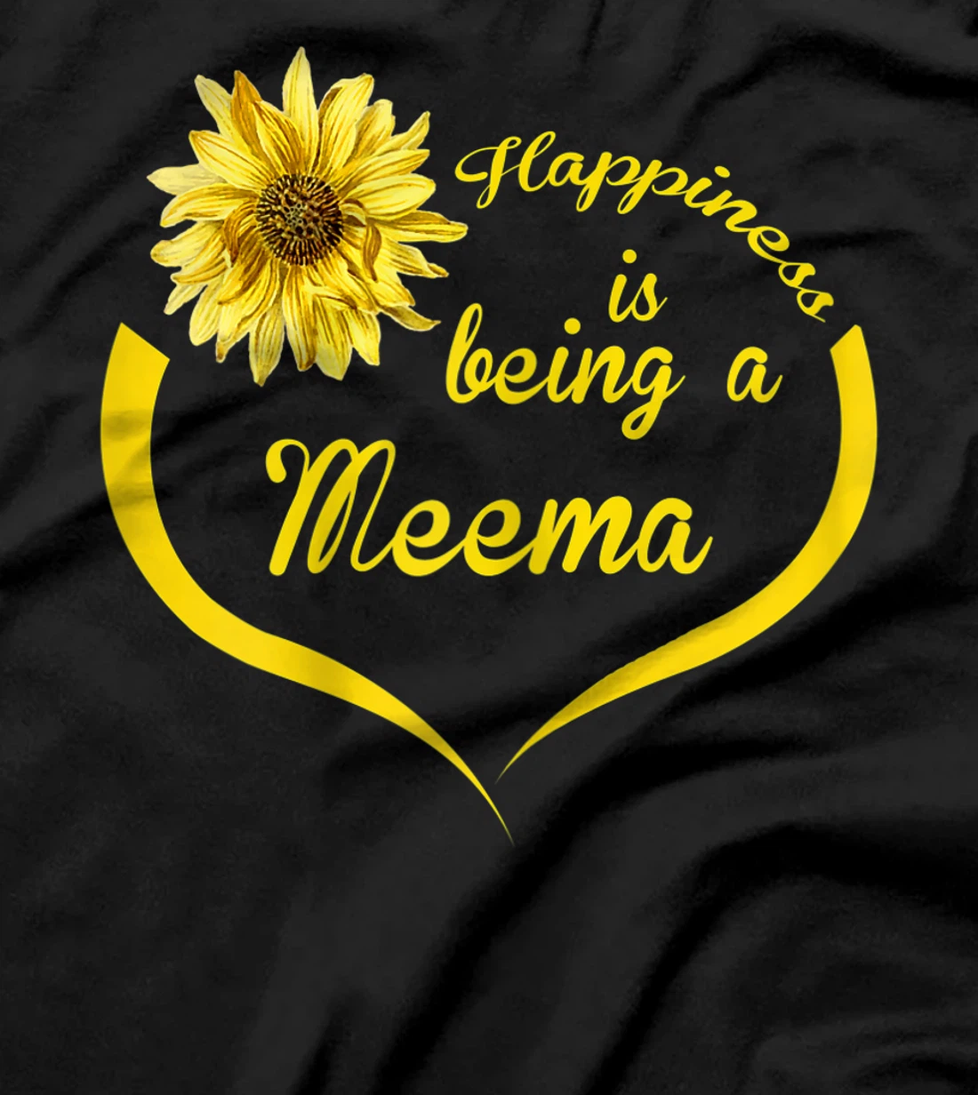 Womens Meema Gift: Happiness Is Being A Meema T-Shirt