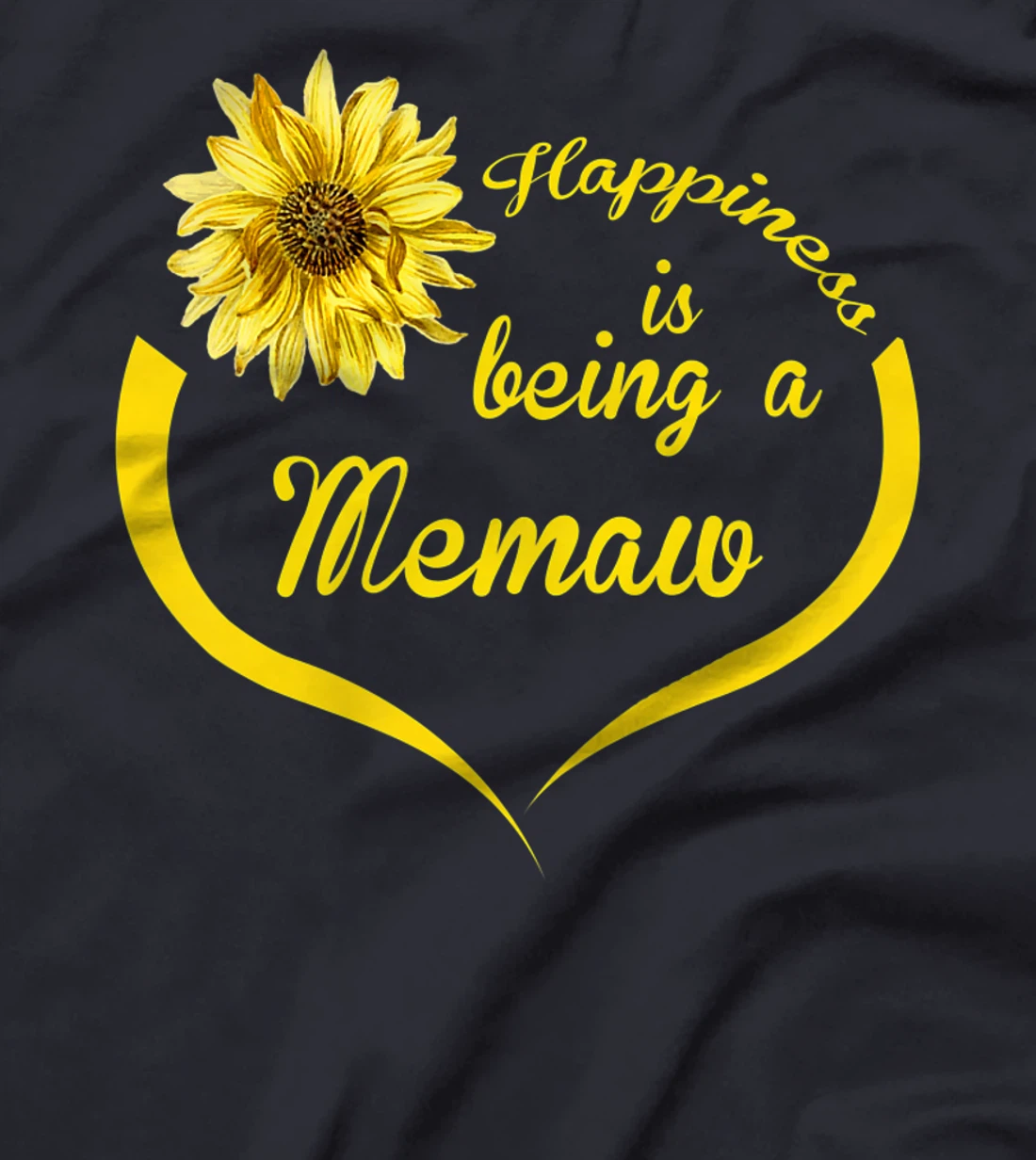 Womens Memaw Gift: Happiness Is Being A Memaw Premium T-Shirt