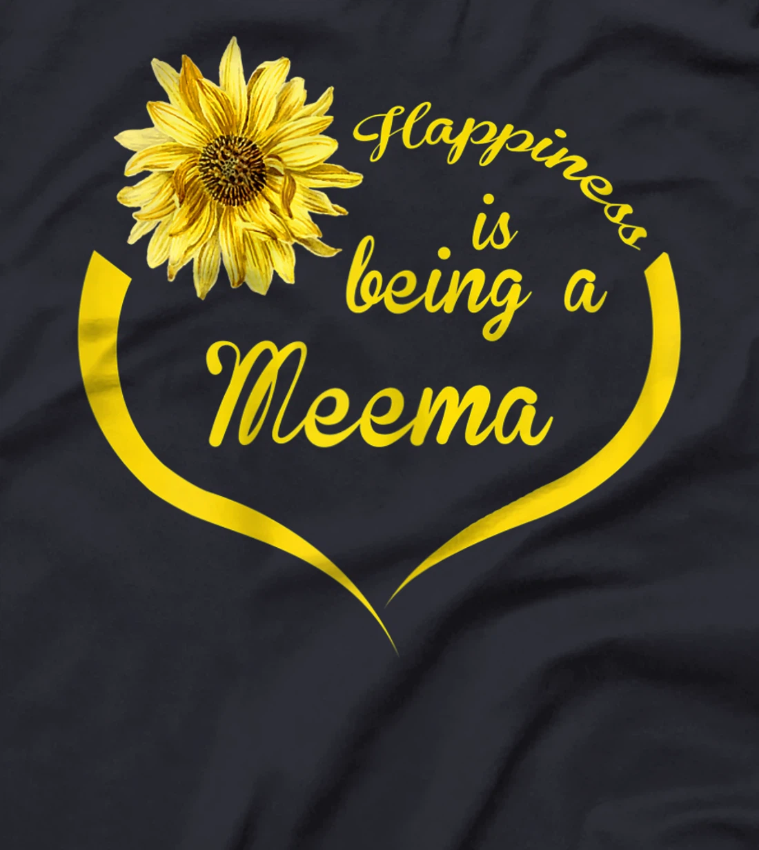 Womens Meema Gift: Happiness Is Being A Meema T-Shirt