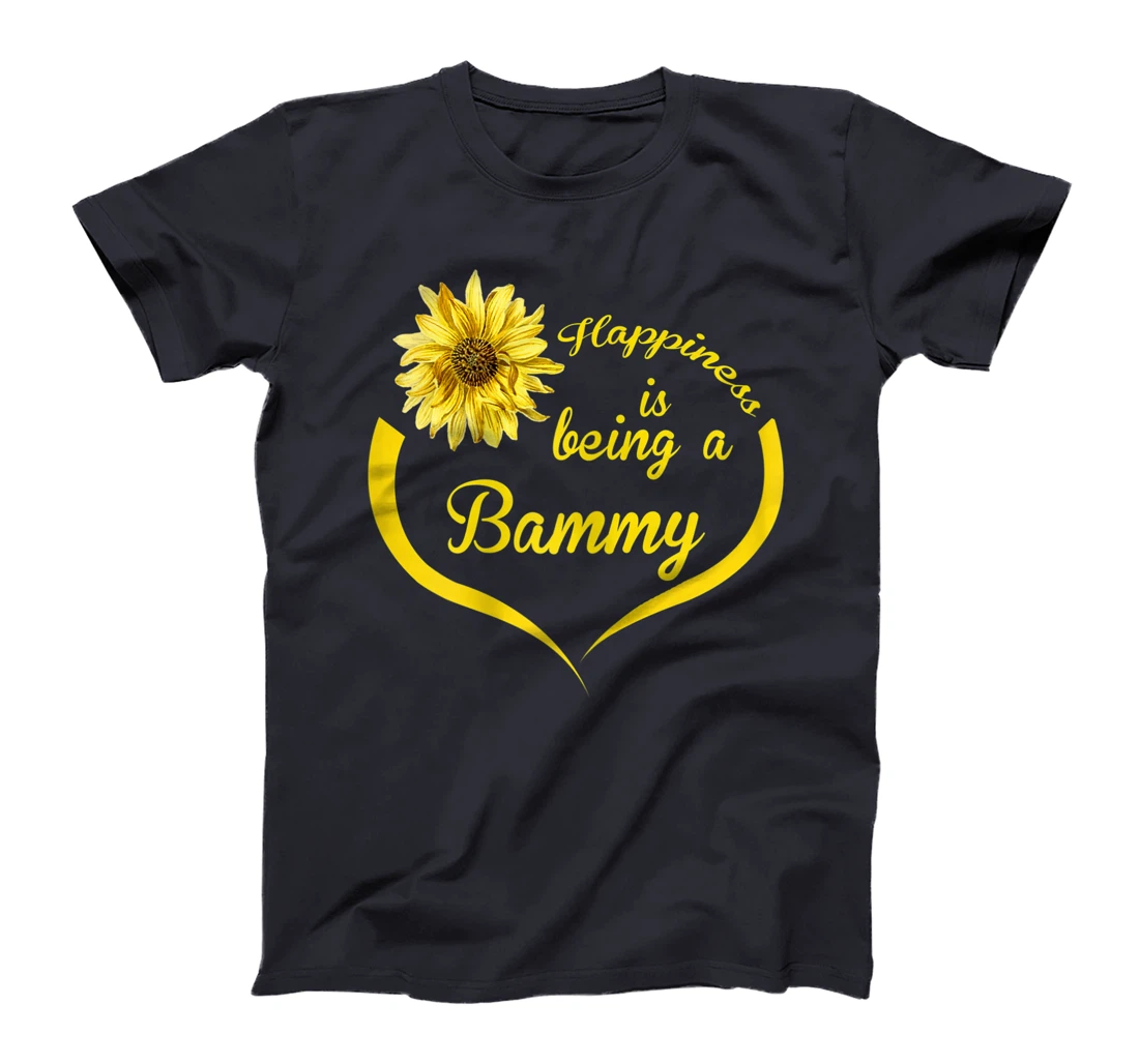 Womens Bammy Gift: Happiness Is Being A Bammy T-Shirt